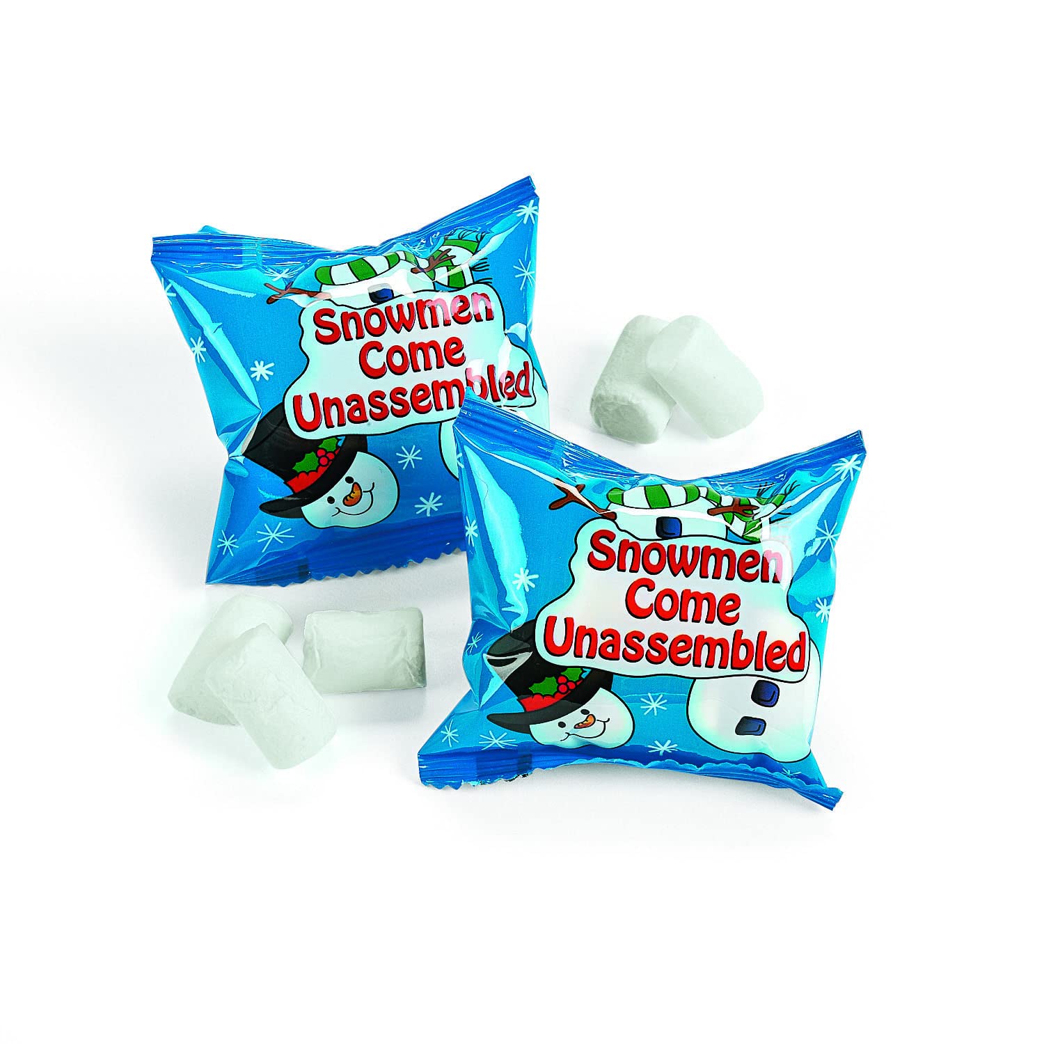 Fun Express Marshmallow Candy, 54 Packs of 15 Pieces, Holiday Snacks and Party Favors, 8 Count (Pack of 54)