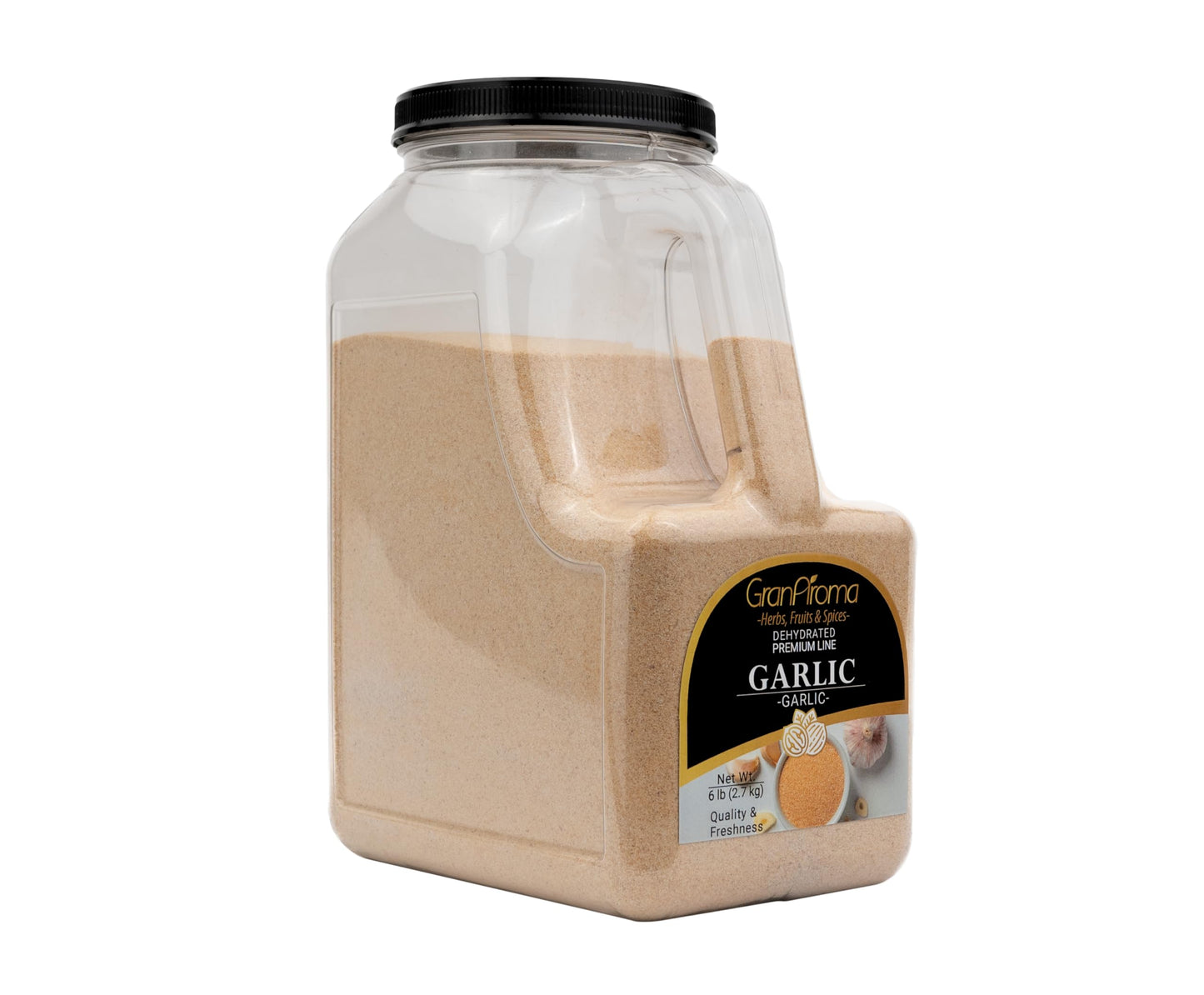 Granaroma Granulated Garlic, Versatile Seasoning, Dehydrated (6 Pound)