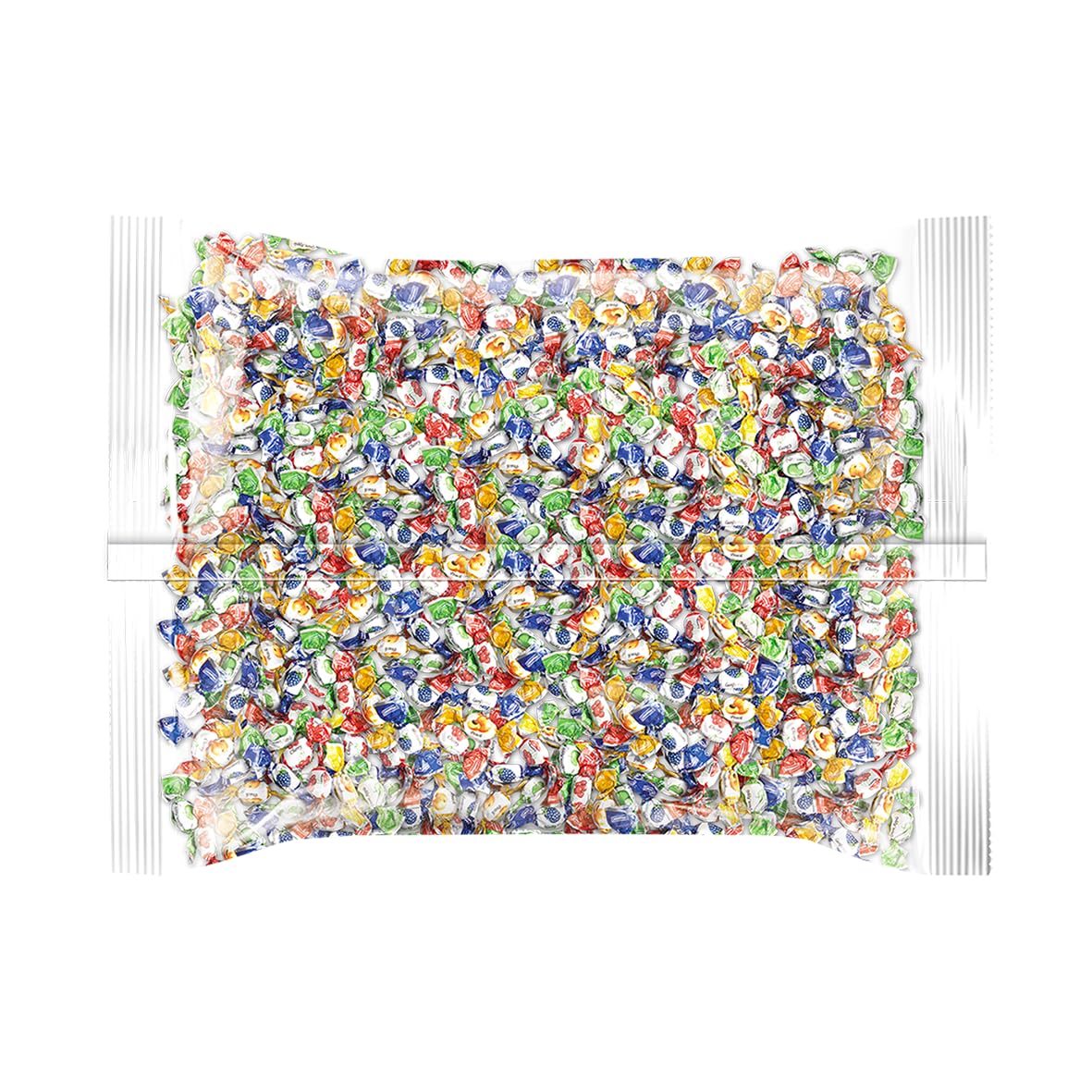 Colombina Delicate Fruit Drops  4 Assorted Fruit Candy Flavors  Individually Wrapped  Ideal for Easter  Halloween  and Christmas  2.2lbs (Pack of 1)