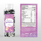 Black And White Heart Sprinkles For Cake Decorating 4.23Ounce - Sugar Mix Contains Heart & Silver Pearl Sprinkles For Cupcake To