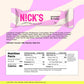 N!CKS Keto Chocolate Candy Bars, No Added Sugar, 180 Calories, 3g Net Carbs, Multipack of 15x40g