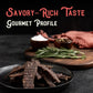 Meat Artisan Beef Jerky - Australian Wagyu Steakhouse - High Protein Snack - Gluten Free No MSG - enhanced Gourmet Natural 3oz (85g)