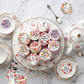 Fyeoxle 36Pcs Edible Floral Happy Mother'S Day Cupcake Toppers Wafer Paper Love Mom Cupcake Picks Edible Flower Mothers Day Cake
