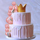 30Pcs Balls Cake Topper Glitter Foam Ball Cake Picks Mini Balloon Cupcake Insert Bubble Balls Diy Decoration For Baby Shower Wed