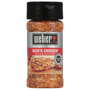 Weber Ultimate Grilling Spice Set With Roasted Garlic & Herb, Kick'N Chicken, Gourmet Burger, And Chicago Steak Seasonings
