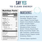 The Yes Bar - Dark Chocolate Chip - Plant Based Protein, Decadent Snack Bar - Vegan, Paleo, Gluten Free, Dairy Free, Low Sugar,
