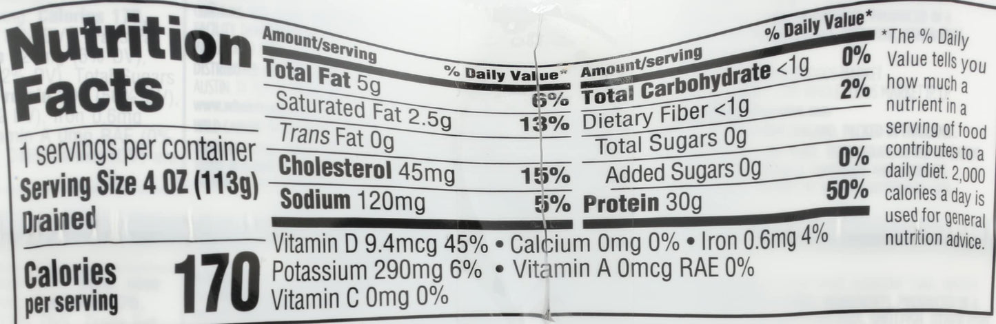 365 by Whole Foods Market, No Salt Albacore Tuna in Water 6pk, 5 Ounce