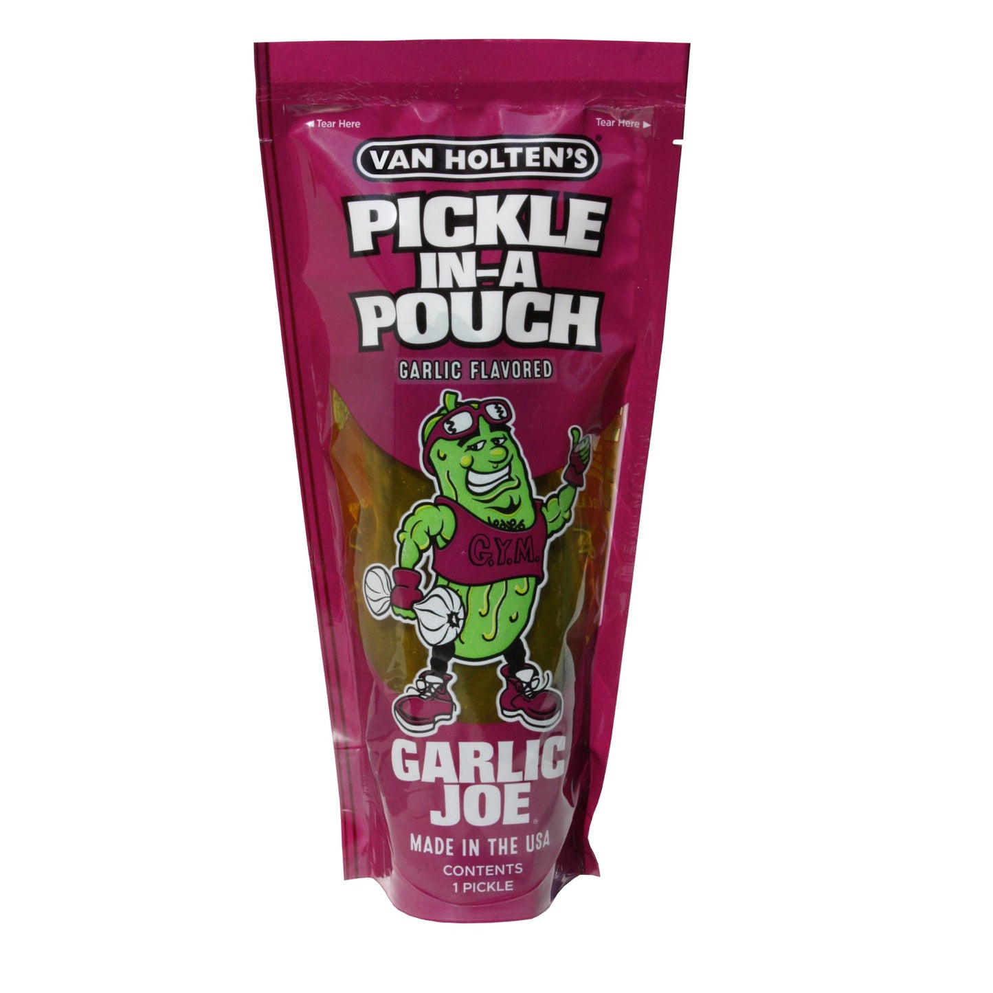 Van Holten'S Pickles - Garlic Joe Pickle-In-A-Pouch - 6 Pack