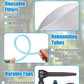 Aulock Maple Syrup Tapping Filter Kit - 10 Taps, 3 Filters, 10 Food Grade Tubes, 3ft Size, 5.8 Fl Oz (Pack of