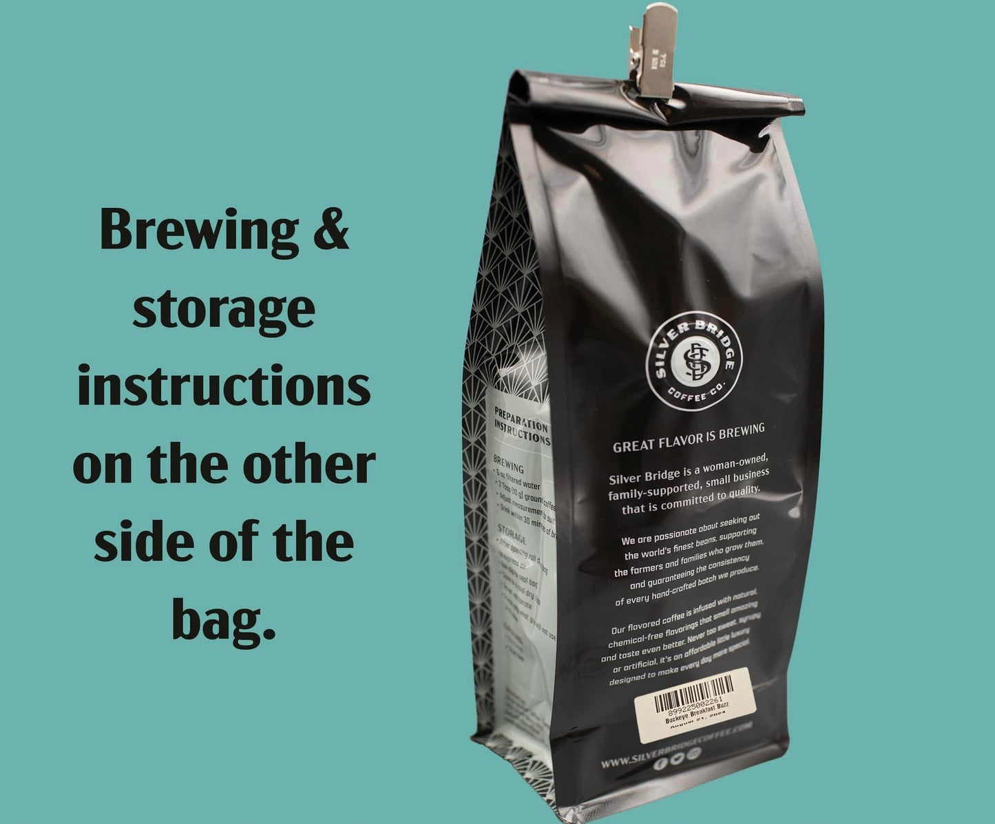 Silver Bridge Coffee Company Flavored Coffee Snow Angel | 12Oz Flavored Ground Coffee | Coconut, Vanilla, Caramel And Hazelnut F