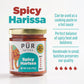 Pur Spices Spicy Harissa Paste I Hot Sauce For Cooking And Dipping I Spicy Chili Pepper And Garlic Paste | Middle Eastern Inspir