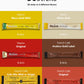 Cutie Mango Maxim French Enhanced Korean Instant Coffee Mix Sampler 6 Flavors Assortment Café Style Camping Party Single Serve Packets 30 Variety Pack (5 Sticks Each) With Complimentary 2 Teabags