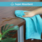 Homexcel Microfiber Cleaning Cloth,8 Pack Cleaning Rag,Cleaning Towels With 4 Color Assorted,11.5''X11.5''(Green/Blue/Yellow/Pin