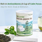 Organic Sencha Green Tea Loose Leaf - 3.53oz/100g  USDA Organic  Whole Leaf Green Tea  VitalForest enhanced Steam-Fixed Green Tea  Mild Umami Taste