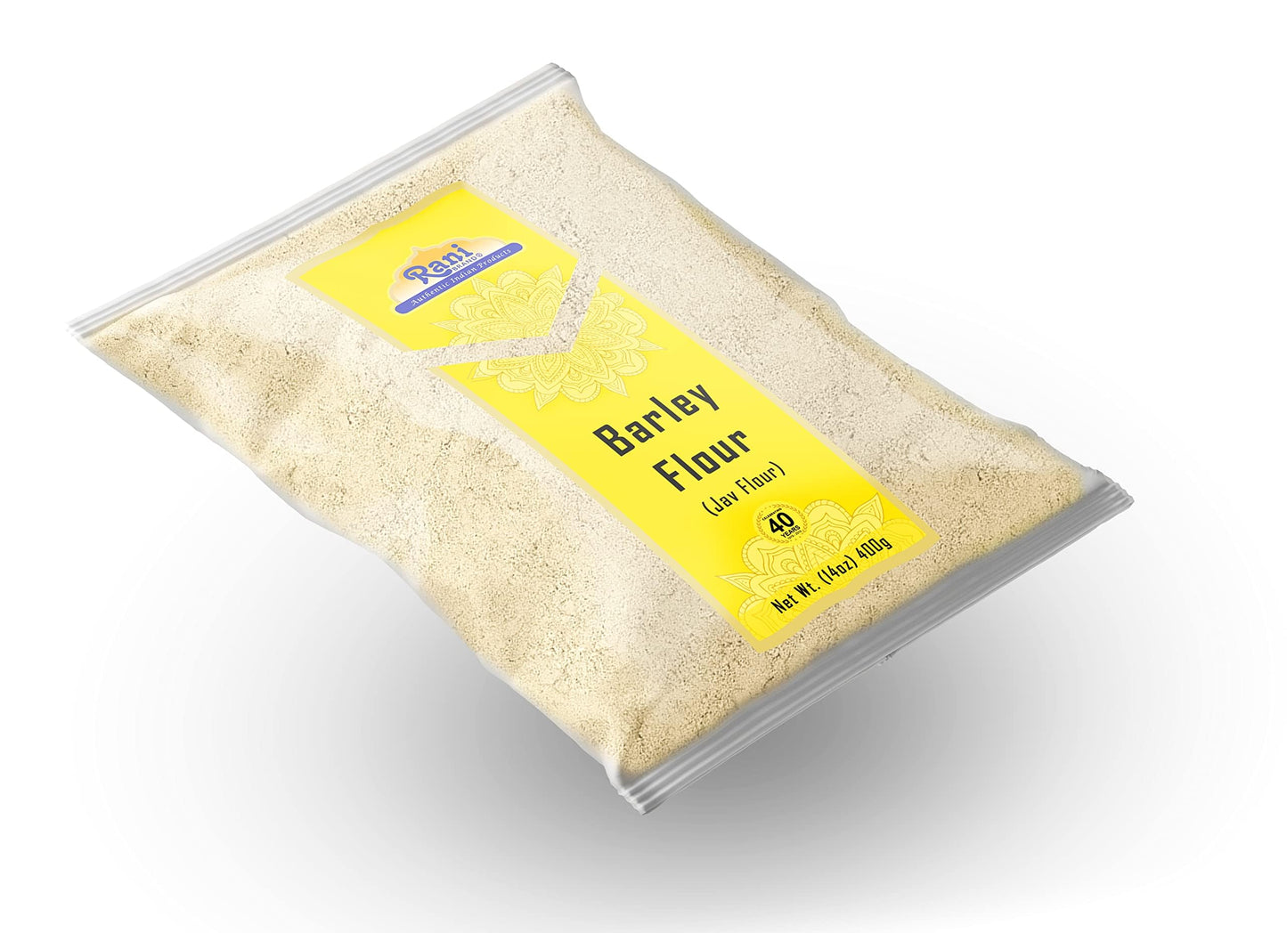 Rani Barley (Jav) Flour 14Oz (400G) ~ All Natural | Gluten Friendy | Stone Ground | Vegan | Non-Gmo | Kosher | Indian Origin