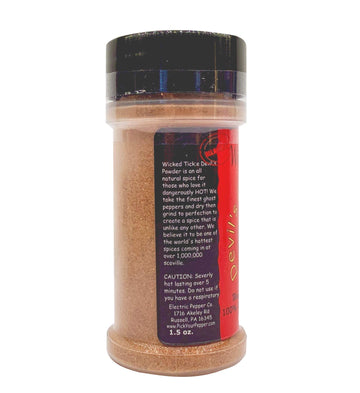 Ghost Pepper Chili Powder Hot Spice Seasoning Wicked Tickle Devil Chili Powder