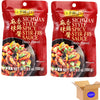 l k k SiChuan Style Spicy Stir-Fry MaLa Flavor Asian Sauce 3.5oz/100g 2pack