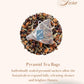 Decaf Herbal Tea Sampler – Ezr Leaf 22Ct Caffeine-Free Pyramid Bags, Assorted Fruit & Floral Blends With Lemon Verbena, Chamomile Mint, Dreamland, Roselle – Variety Tea Gift Set For Tea Lovers