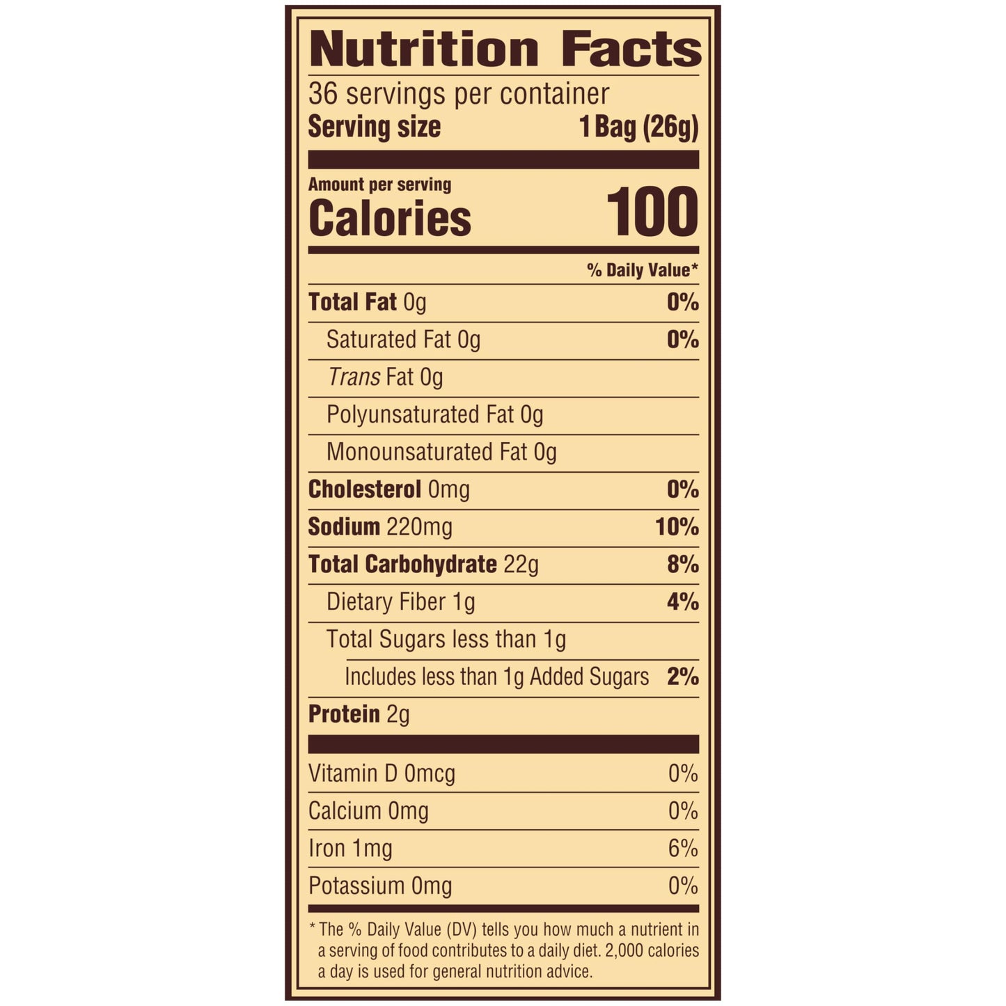 Snyder s of Hanover Mini Pretzels, 100 Calorie Individual Packs, 36 Ct