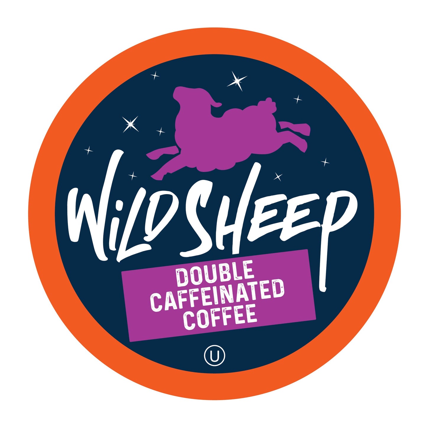 Wild Sheep High Caffeine Coffee Pods, Compatible with Keurig K-Cup, 40 Count, Recyclable Cups