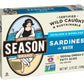 Season Brand Sardines - Skinless And Boneless - In Water - Salt Added - 375 Oz - Case Of 12(D0102H5Wb1J)