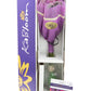 KaBloom Fresh Purple Roses Bouquet - 12 Stems with Vase - Summer Collection - Model KADF1405-V118-A999