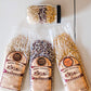 Amish Country Popcorn | 3-1 lb Bags | 1 lb Baby White, 1 lb Ladyfinger, and 1 lb Purple Popcorn Kernels Variety Pack | Old Fashi