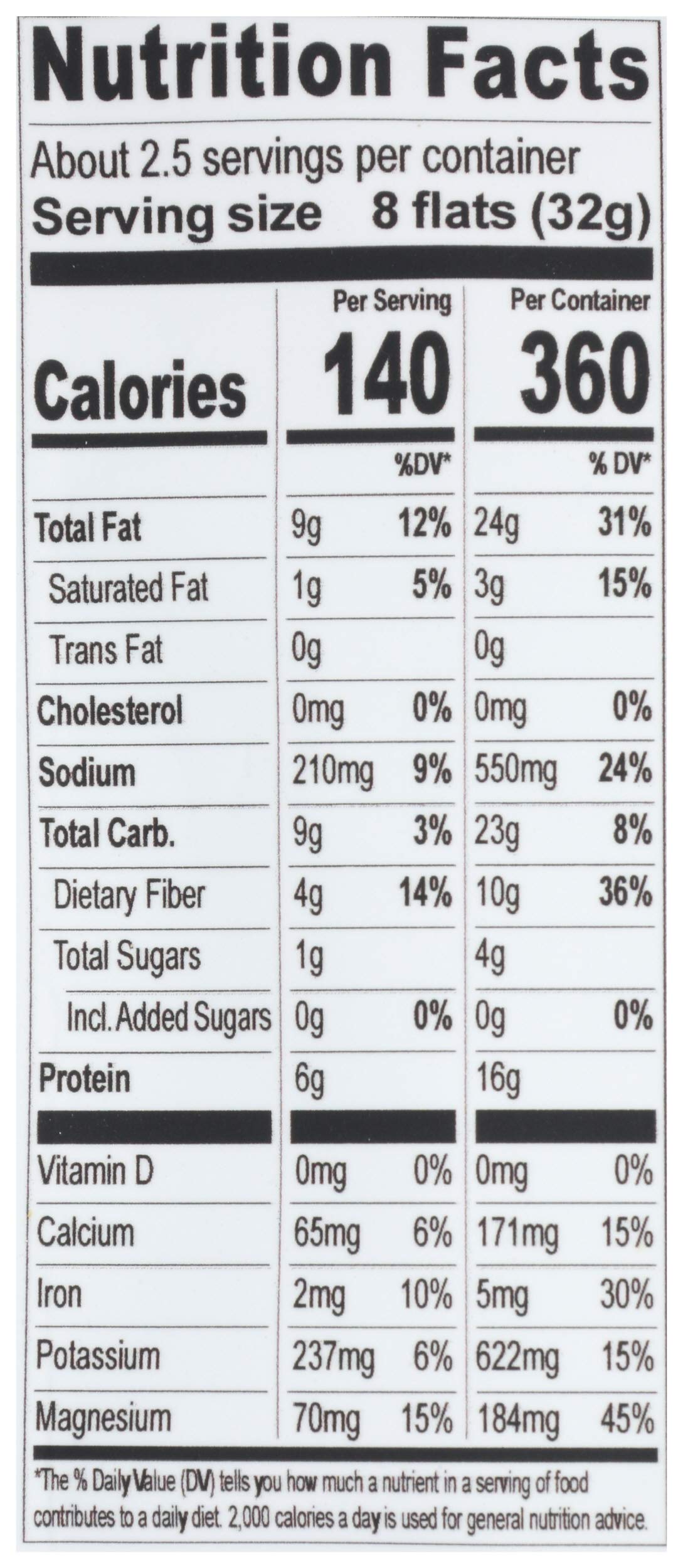 Brad'S Raw Organic Everything Zucchini Veggie Flats, 3 Oz