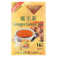 Prince Gold Tea, Ginger Green, 16 Tea Bags