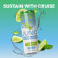 JUNO Hydration Drink Limeade Sparkling - Sugar Free Electrolytes, Organic Ingredients - 12 Pack