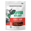 Baja Vida Street Taco Beef Jerky - Sweet And Spicy Beef Jerky Snack Packs, Healthy Jerky, Gluten-Free, All-Natural Beef, No Msg,