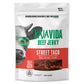 BAJA BEEF Baja Vida Street Taco Beef Jerky, Sweet and Spicy, Gluten-Free, All-Natural, 2.5 Oz Bags (Pack of 4)