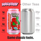 HALFDAY Prebiotic Cranberry Iced Tea Cans, Supports Digestive & Gut Health, 8g Plant Fiber & Prebiotics, Low Sugar, 30 Calories,