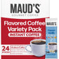 MAUDS Instant Coffee Variety Pack, 24ct, 100% Arabica, Solar Energy Produced, 2.1 Ounce