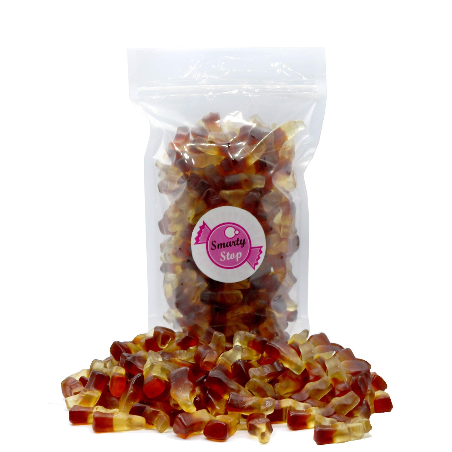 Smarty Stop Gummy Collections (Classic Mini Cola Bottles, 3 Pound (Pack of 1))