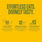 Lazy Food Gluten Free Pasta Meal - Vegan Peas and Pepper Pasta Meal with Chickpea and Yellow Pea Rotini, 1 Packs - 2 Serving
