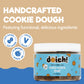 Doich Chocolate Chip Cookie Dough (3-Pack) Healthy Cookies - High Protein, Low Sugar Snack - Baked Goods Dessert - Gluten Free,