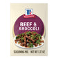 McCormick Seasoning Mix  Beef & Broccoli  No Artificial Flavors  For Restaurant-Style Beef & Broccoli in Just 25 Minutes  1.37 oz (Pack of 12)
