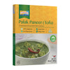 ASHOKA Entrees 1932, Plant-Based Tofu & Spinach Curry, All-Natural, Ready to Eat Meals, Palak Paneer, Kosher Certified, Great fo