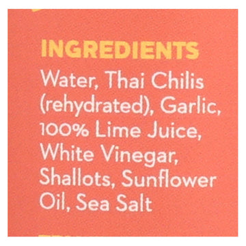 Yai'S Thai Chili Garlic Hot Sauce 5 Ounce Bottle