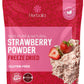 Herbaila Freeze Dried Strawberry Powder 1lb, No Sugar Added - Pure All Natural Strawberry Powder for Baking, Freeze Dried Strawb