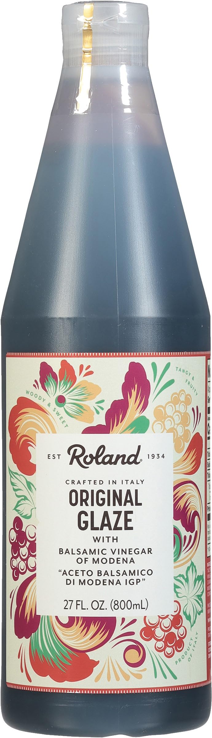 Roland Foods Balsamic Vinegar Glaze Of Modena, 27 Ounce