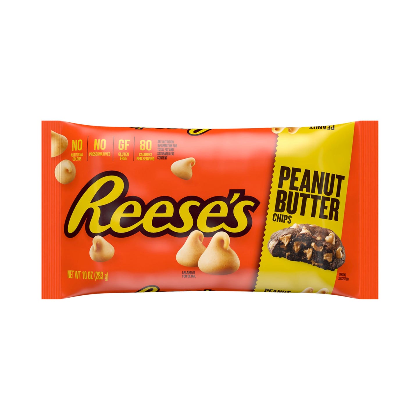 REESES Peanut Butter Baking Chips Bag, 10 oz