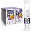 PURE KICK Energy Singles To Go Drink Mix, Mango Acai Flavor, 72 Packets (12 Boxes, 6 Packets Each)