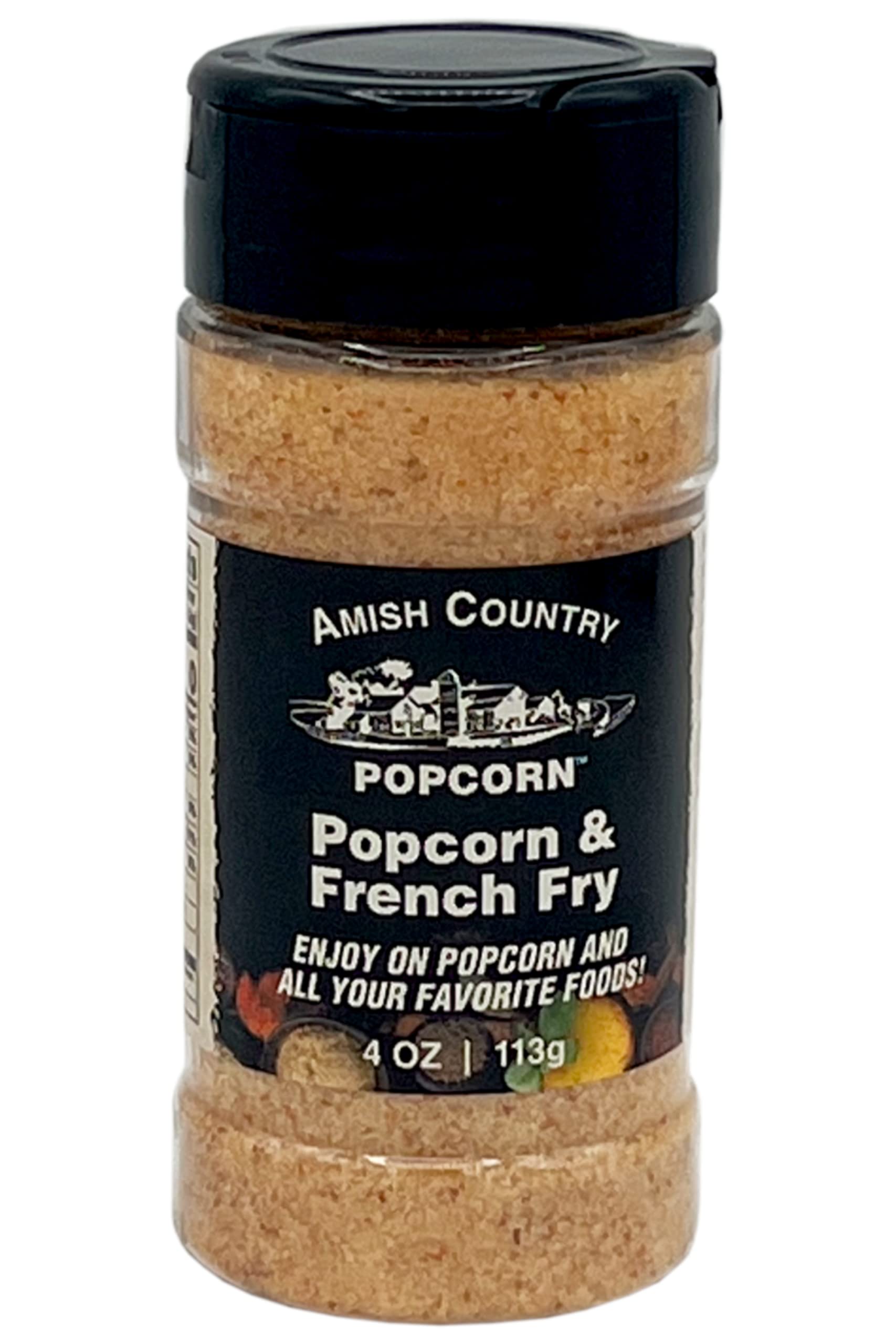 Amish Country Popcorn | Popcorn & French Fry Dust - 4 Oz | Old Fashioned, Non-Gmo And Gluten Free