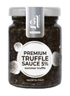 Gl Truffle Gourmet Line Top-Grade Minced Black Truffle Sauce  Larger Size  Salsa Tartufata  Black Truffle Pate  Truffle Zest  An Indulgent Delight From Italy  180 Gm (6.4 Oz)