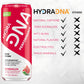 HYDRADNA Clean Performance Drink, Zero Sugar, 120 mg Organic Caffeine, Watermelon, 12 Fl Oz (Pack of 12)