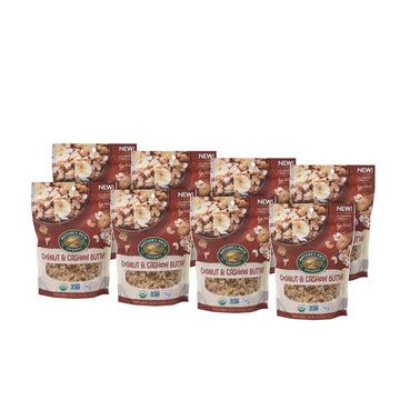 Nature'S Path Organic Coconut & Cashew Butter Granola, 11 Oz (Pack Of 8), Gluten Free, Non-Gmo