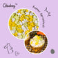 Cobakey Easter Sprinkles For Cookies 3.52 Ounce Spring Sprinkles For Baking Yellow & Green Edible Bunny Perfect For Easter Cake