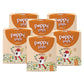 Peppy Pops | PACK of 6, Jalapeno & Cheesy Delight Foxnuts 2 oz (57 gm) - Spicy Cheesy Puffed Snack - Roasted Indian Makhana - Gl